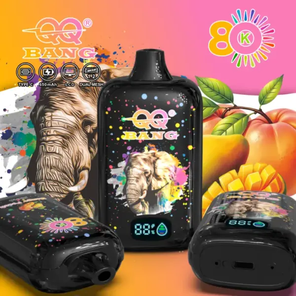 QQ Bang 80k Puffs 80000 Levné jednorázové Vape Pen Doprava zdarma