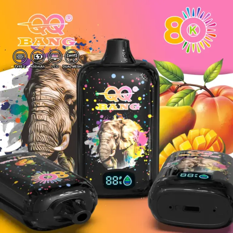 QQ Bang 80k Puffs 80000 Cheap Disposable Vape Pen Free Shipping