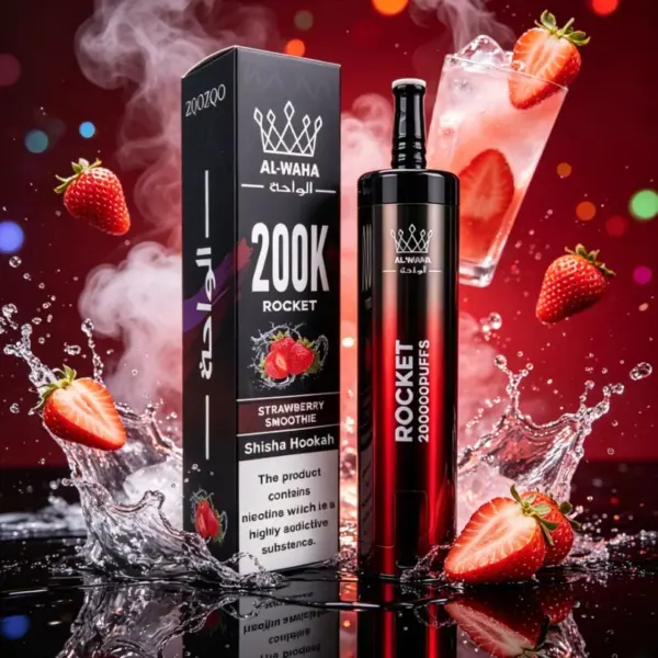 AL WAHA 200k Puffs Rocket Disposable Vape Free Shipping