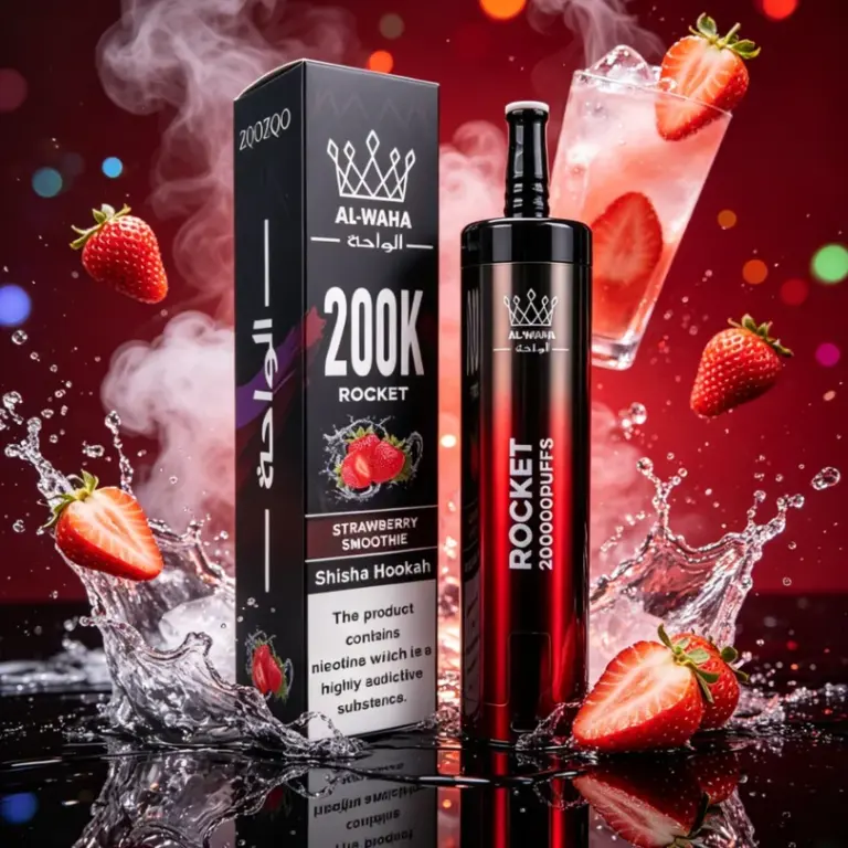AL WAHA 200.000 trekjes Rocket wegwerpvape Gratis verzending