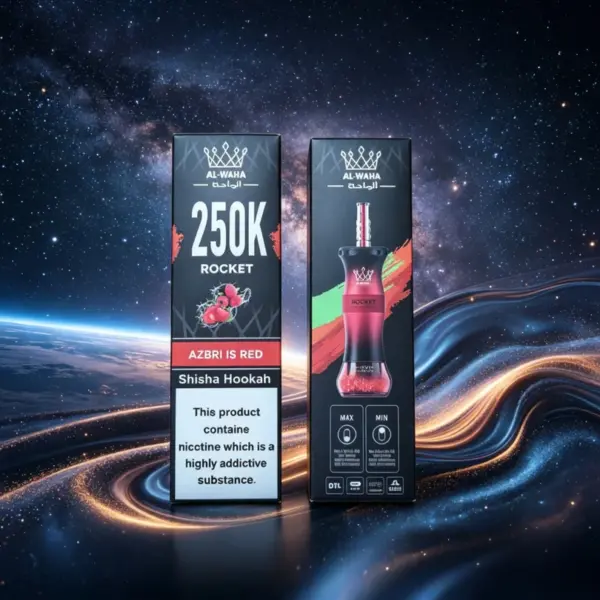 AL WAHA Rocket 250k Puffs Shisha Hookah Disposable Vape Free Shipping