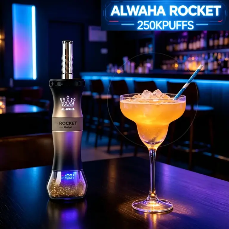 AL WAHA Rocket 250.000 trekjes Shisha-waterpijp Wegwerpvape Gratis verzending