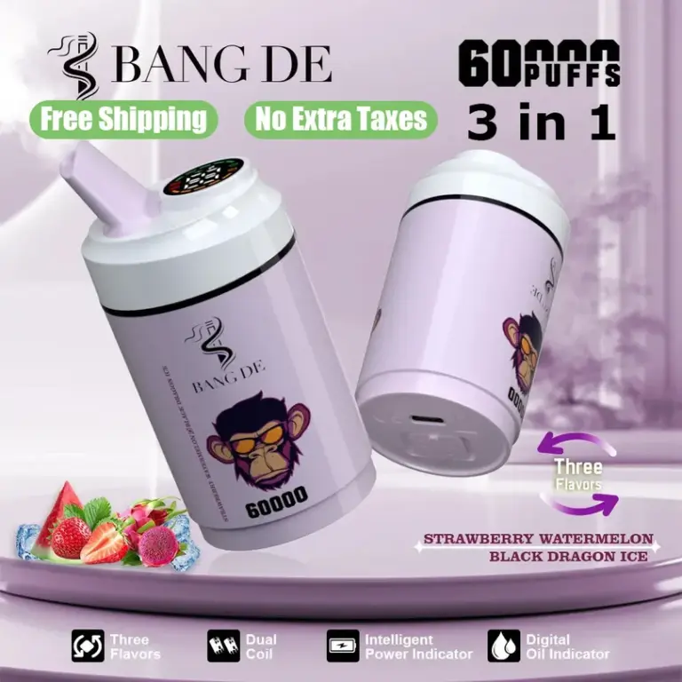 Bang DE 60000 Puffs 3 in 1 Disposable Vape