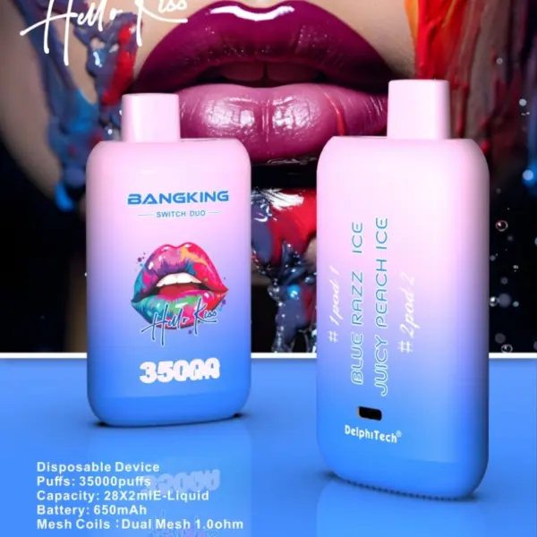 Bang King 35000 Puffs Switch Duo Disposable vape