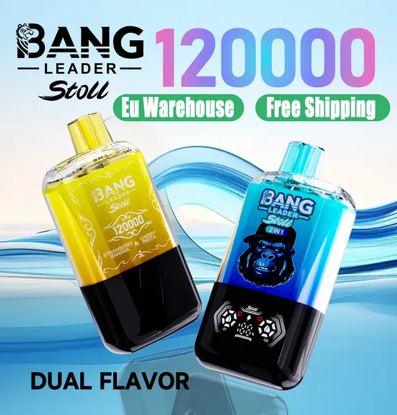 Bang Leader 120000 Puffs Double Flavors Disposable Vape EU Warehouse