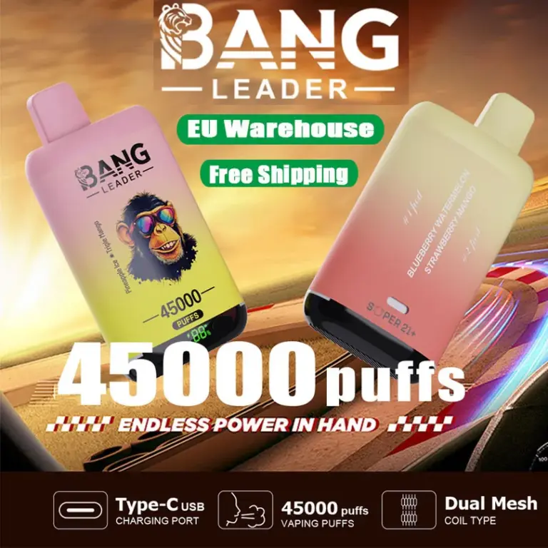 Bang Leader 45000 Puff 45k Double Flavors Disposable Vape