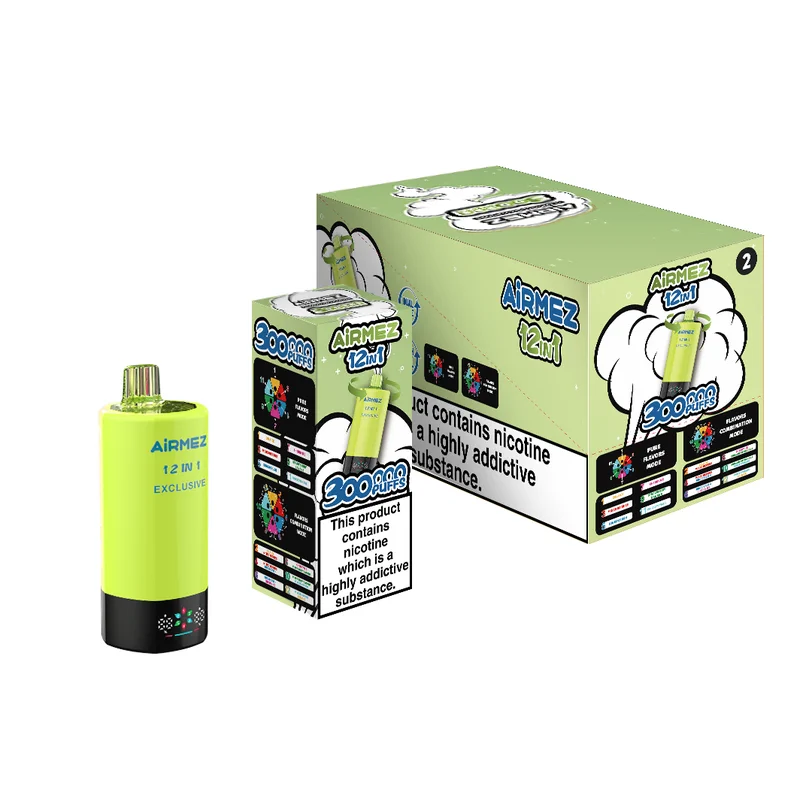 EU Vape Airmez 300 000 szívás, 12 íz egyben, ingyenes szállítás