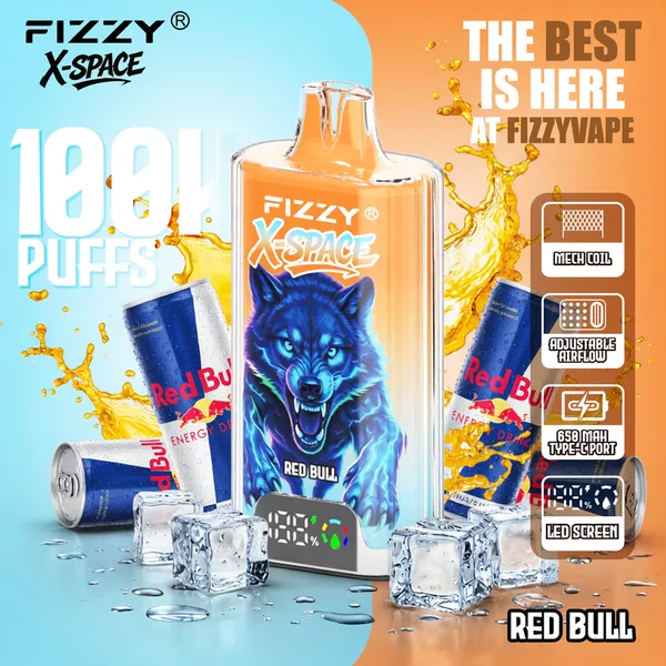 Fizzy Vape 100k Puffs X Space Disposable Vapor EU Warehouse