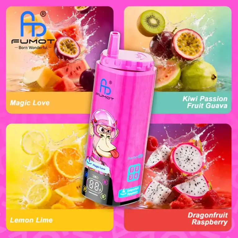 Fumot ECO 80k Puffs 4 in 1 Disposable Vaper Wholesale Factory Direct Free Shipping