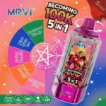 MRVI „Becoming 100k Puffs” 5 az 1-ben eldobható e-cigi