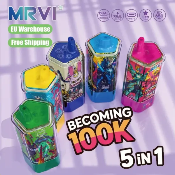 MRVI Becoming 100k Puffs 5 in 1 Disposable Vape