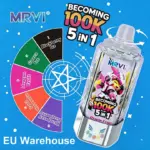 MRVI „Becoming 100k Puffs” 5 az 1-ben eldobható e-cigi