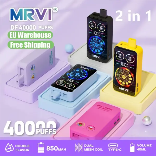 MRVI DF 40000 Puffs 2 in 1 Disposable Vape