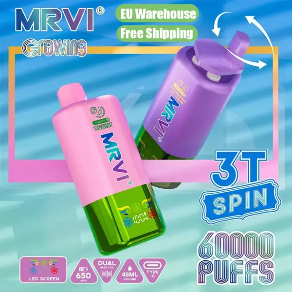MRVI Growing 60000 Puffs 3 in 1 Disposable Vape
