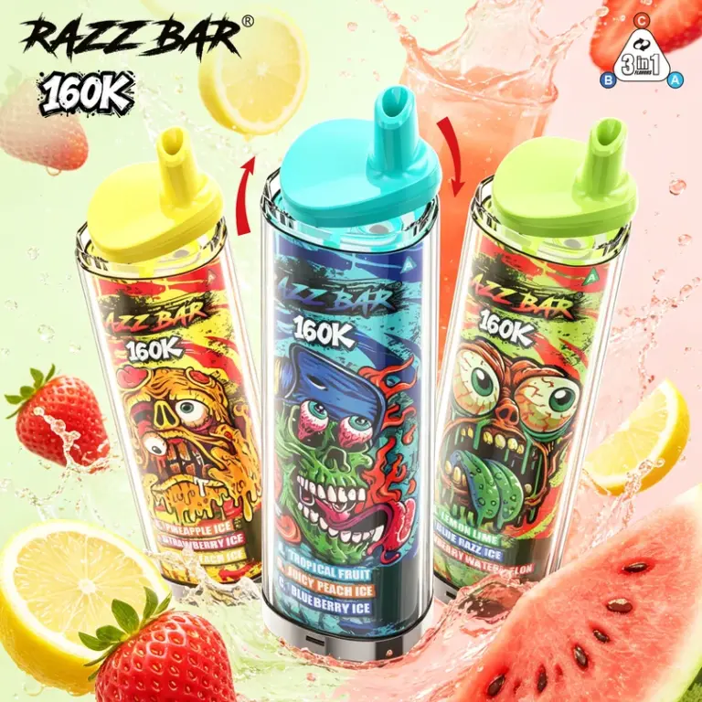 Razz Bar 160k Puffs Disposable Vape