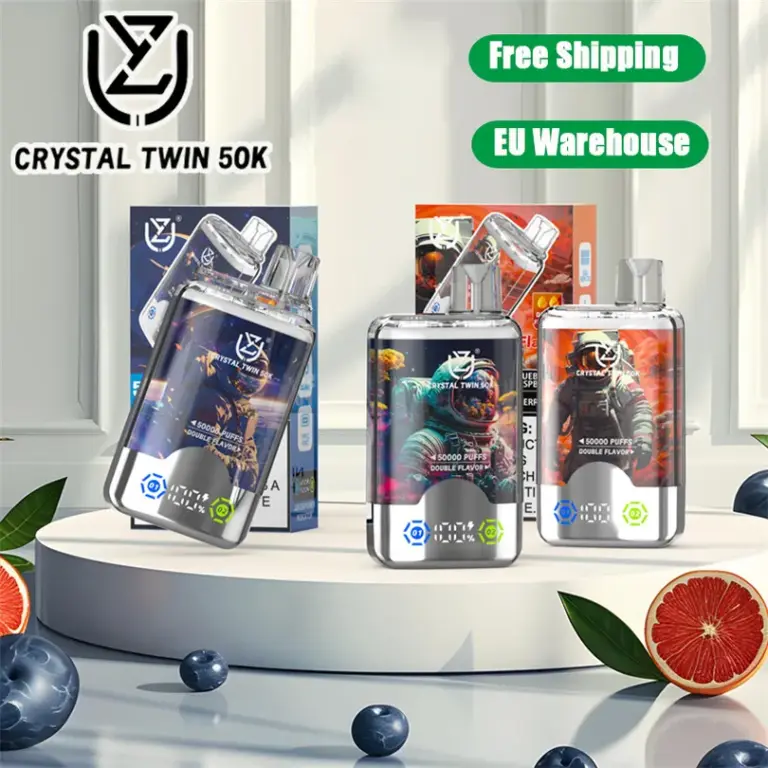 Uzy Crystal Twin 50000 Puffs Disposable Vape