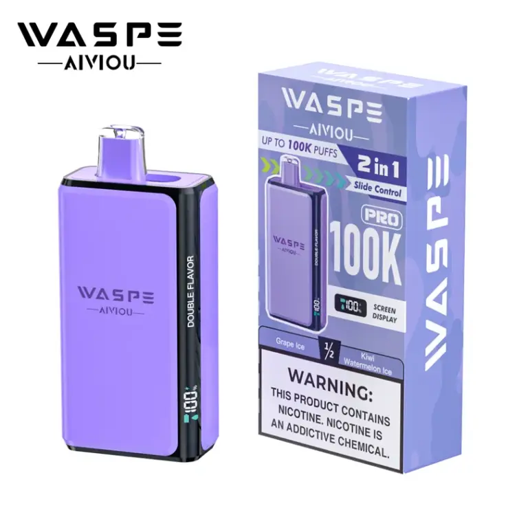 Waspe 100k Pro Puffs Double Flavor Disposable Vape