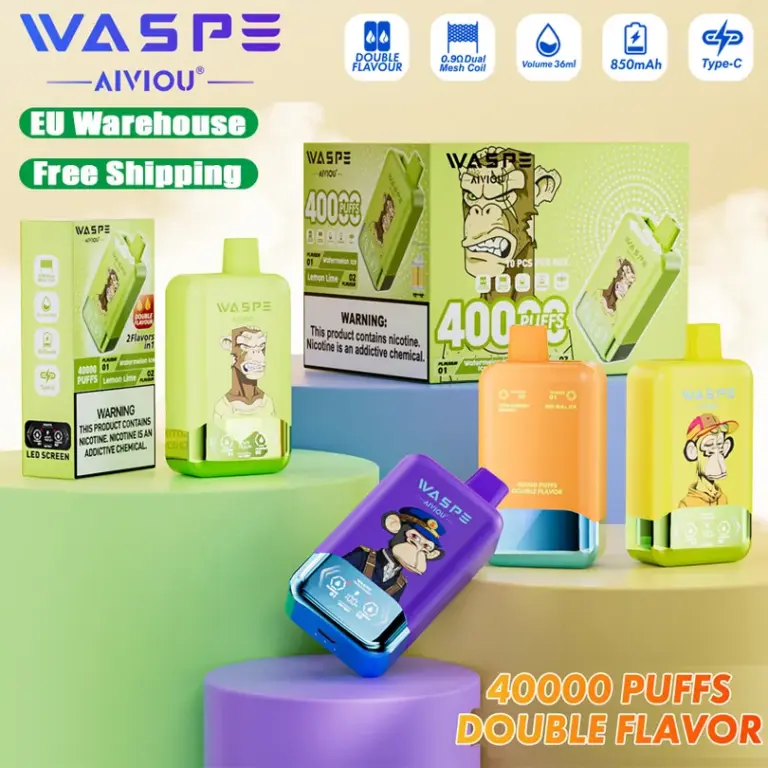 Waspe 40k Puffs Double Flavor Disposable Vape Waspe 40k Puffs Double Flavor Disposable Vape