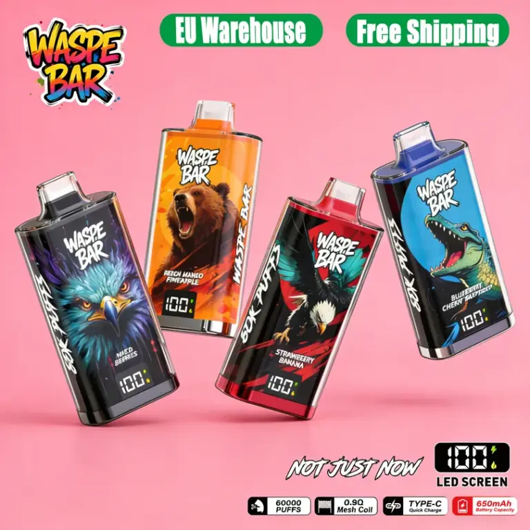 Waspe bar 60k Puffs Disposable Vape EU Warehouse