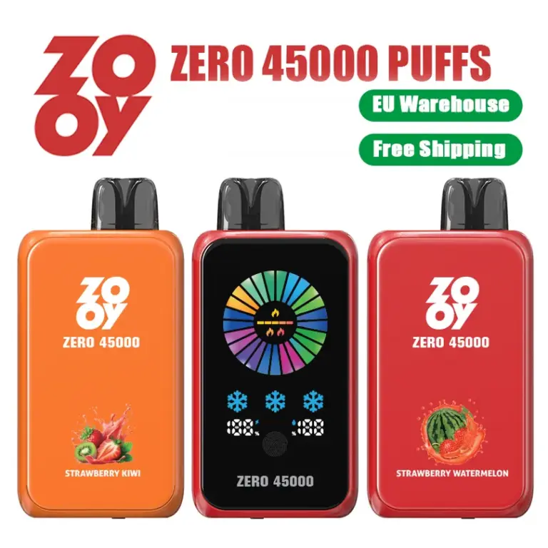 Zooy Zero Einweg-E-Zigarette mit 45.000 Zügen