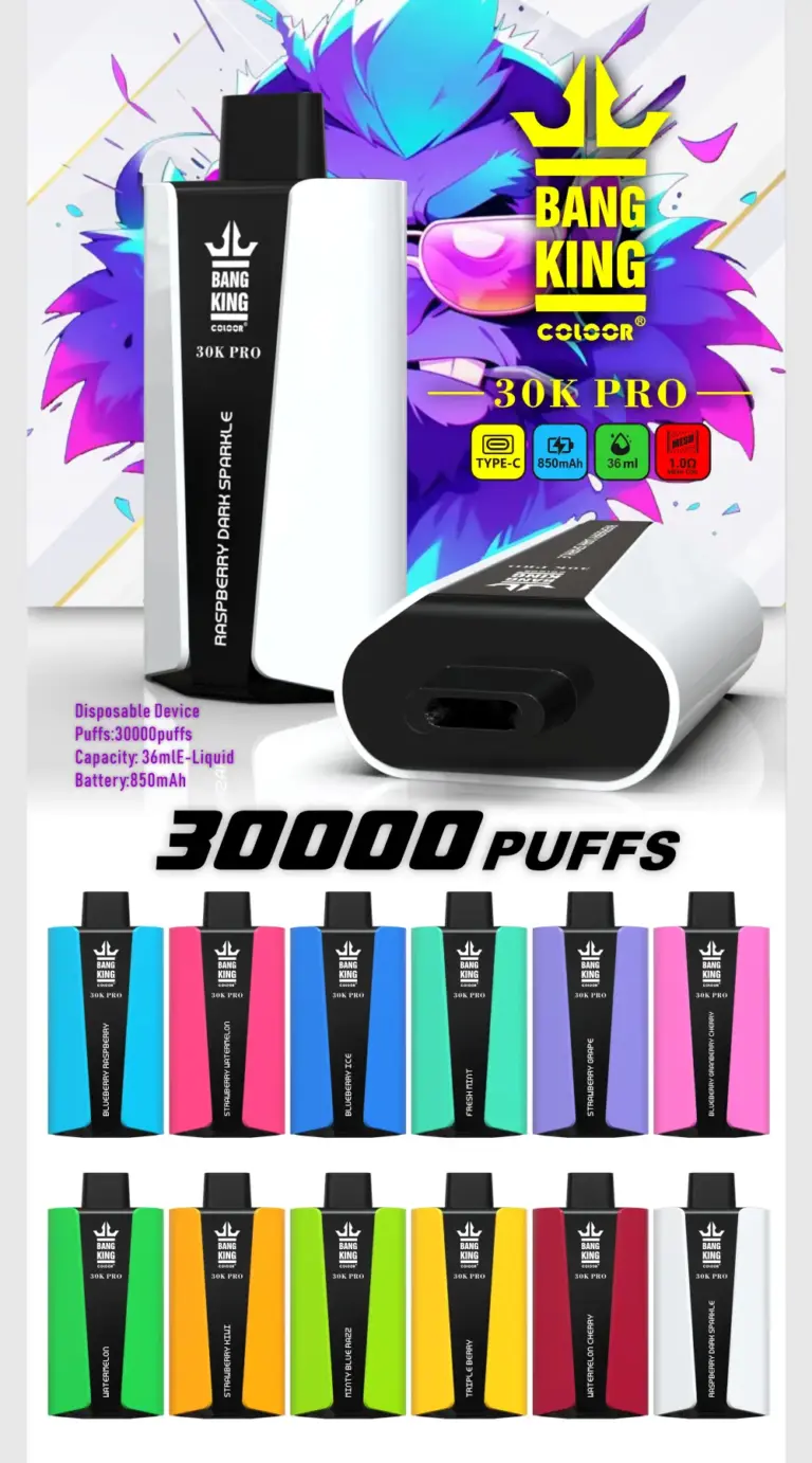 Bang King 30000 Puffs Vape 30K Pro