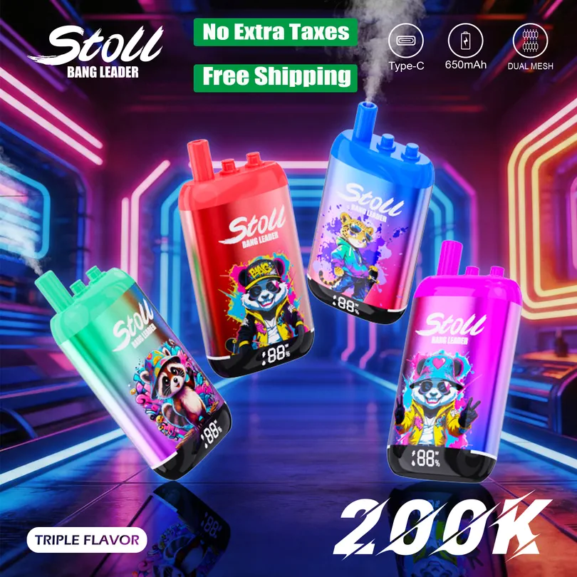 Bang Leader Stoll 200k Puffs 3 in 1 vape 09 Bang Leader Stoll 200k Puffs 3 in 1 vape