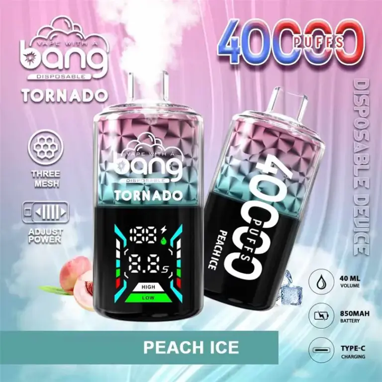"Bang Tornado" 40000 puffsų