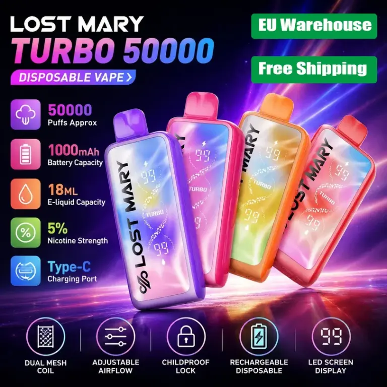 Vape desechable Lost Mary MT50k Puffs Turbo