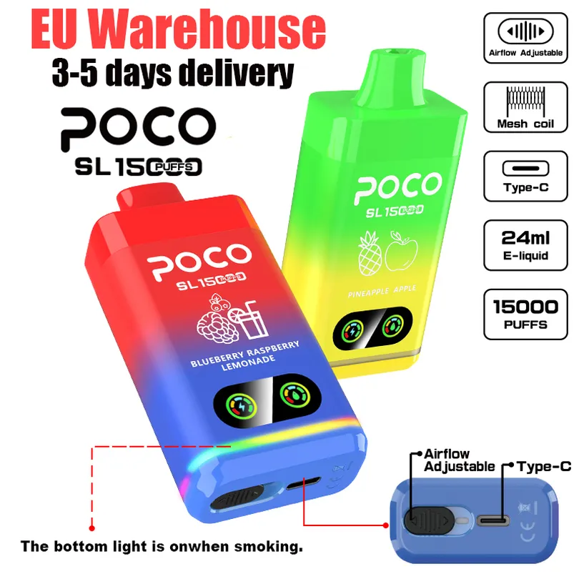 Poco SL15000 Puffs 02 Poco SL15 000 potáhnutí