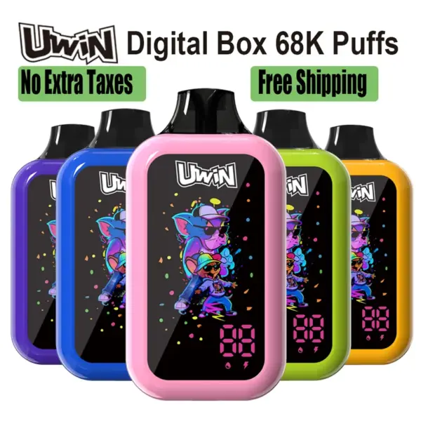Uwin 68K Digital Box – 68.000 boccate – Acquisto all’ingrosso di sigarette elettroniche usa e getta